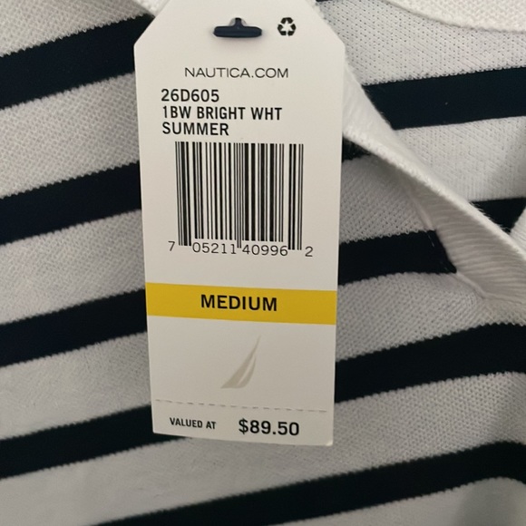 NAUTICA T SHIRT DRESS NWT - Picture 3 of 3